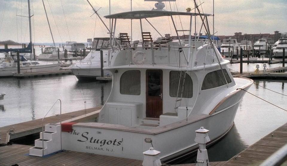 The 'STUGOTS,' Tony Soprano's personal fishing boat featured on The Sopranos, is for sale with United Yacht Sales for $299,000.