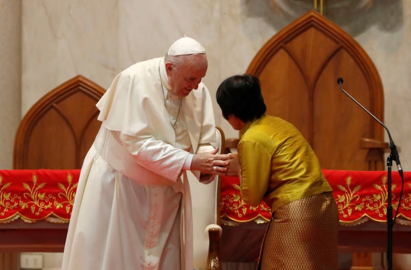 Pope Francis visits Thailand