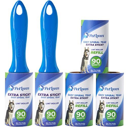 8) PetLovers Extra Sticky Lint Roller Mega Value Set