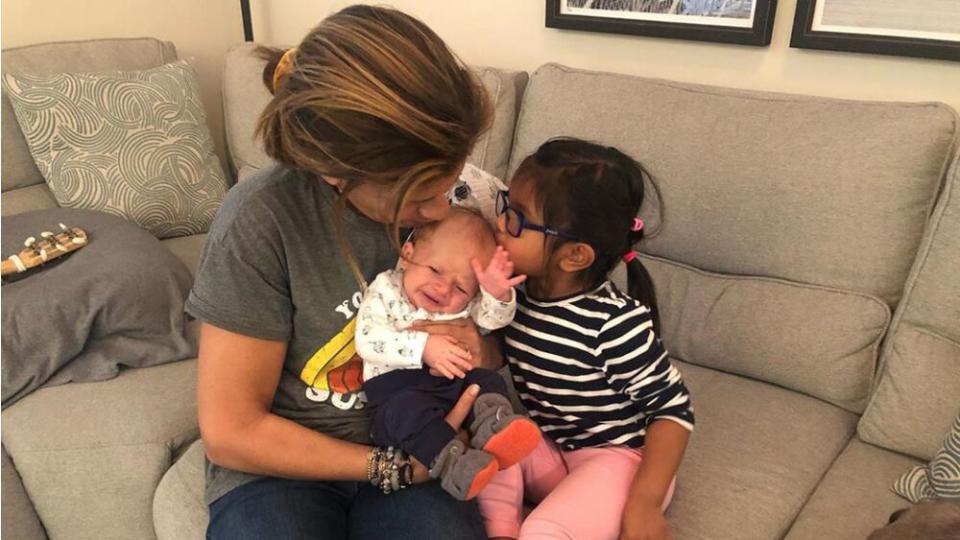 Hoda Kotb with daughter Haley and Dylan Dreyer's son Oliver | Dylan Dreyer/Instagram