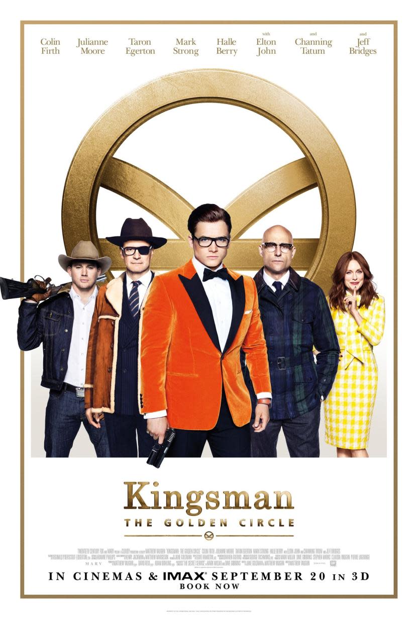 Póster de Kingsman: El Círculo Dorado (Fuente: IMDb)