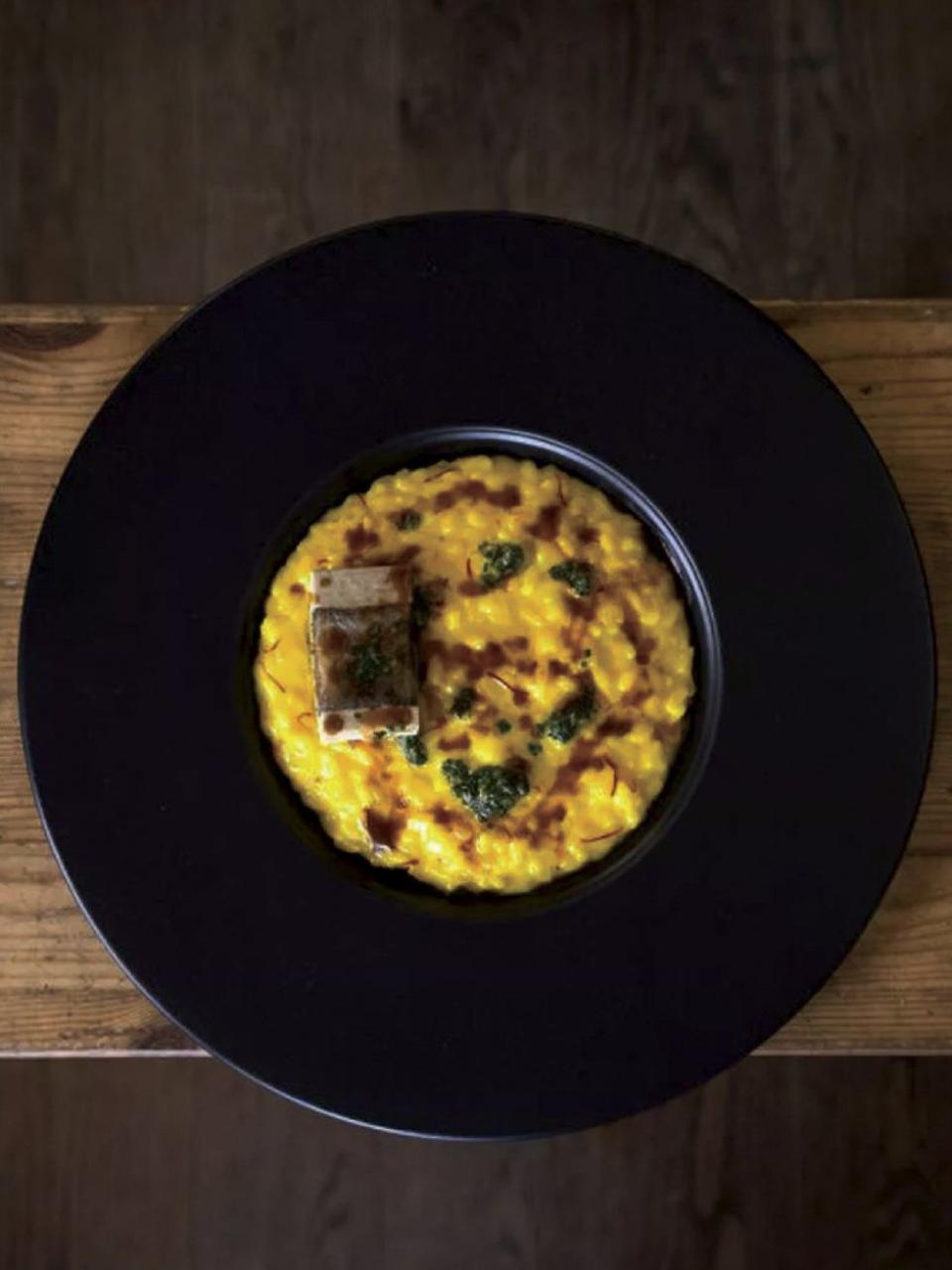 Risotto ala Vecchio Milano at Ratan\u00e0 Ristorant