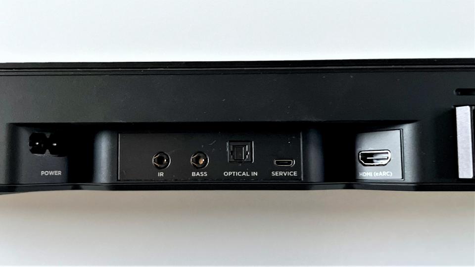 Bose Soundbar 600 rear panel inputs