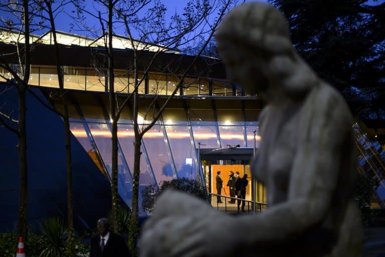 The World Trade Organization (WTO) headquarters are shown January 29, 2013 in Geneva. The WTO is close to chosing its next leader in a final round pitting Brazil against Mexico, with the winner facing the tough task of restoring the clout of global commerce's rule-setting body