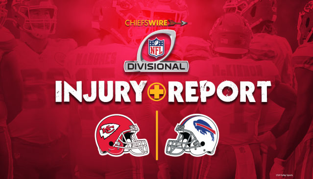 First injury report for Chiefs vs. Bills, divisional round