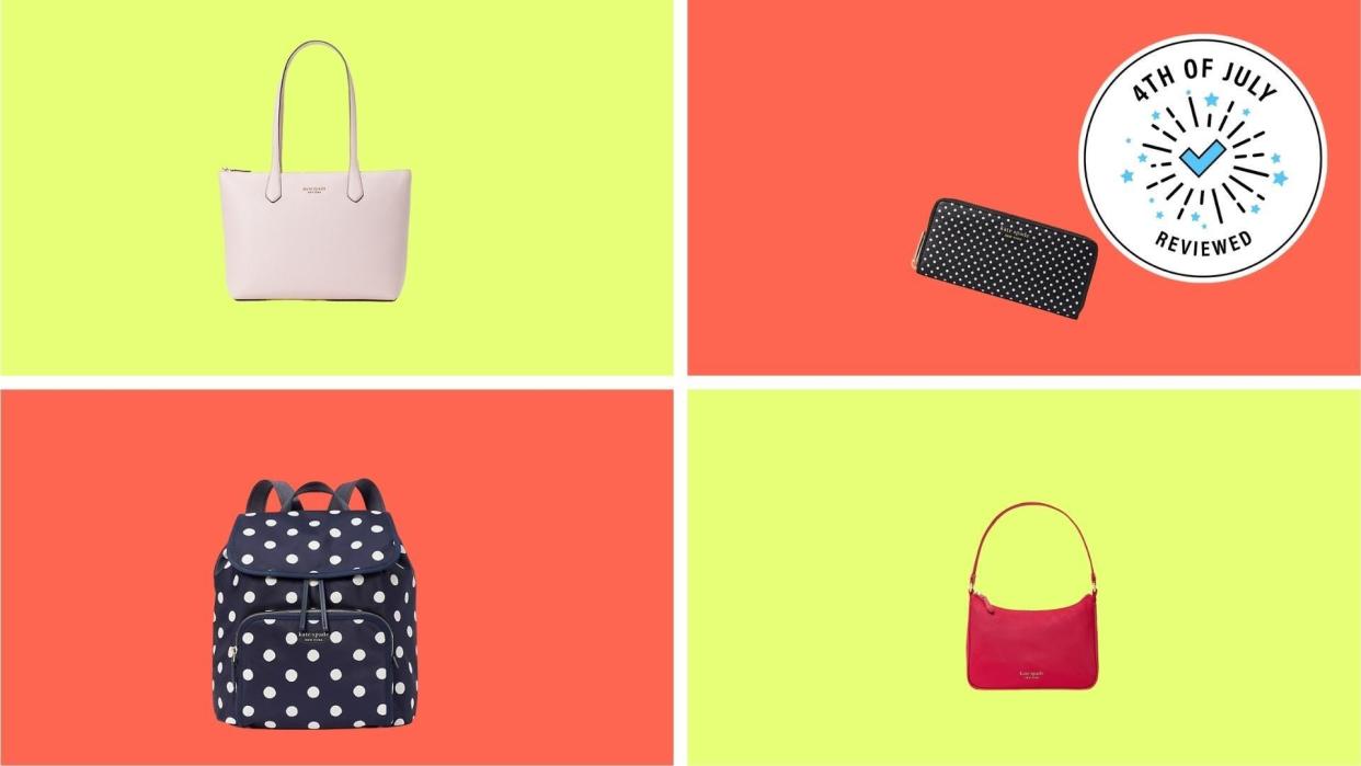 Get Kate Spade bags for 40% off during the 4th of July sale.