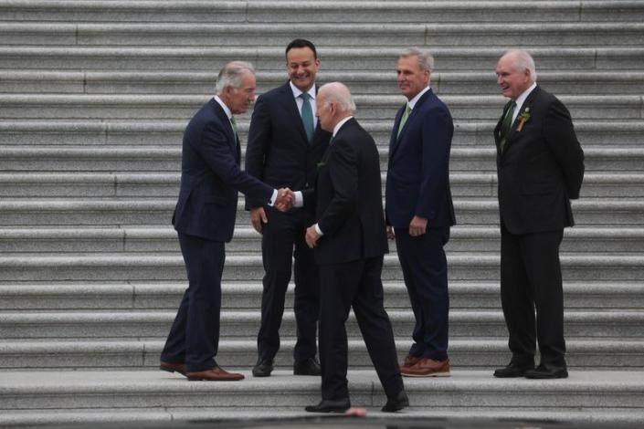 U.S. President Biden hosts Ireland's Prime Minister (Taoiseach) Varadkar in Washington