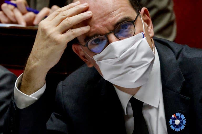 Le Premier ministre Jean Castex à l'Assemblée nationale le 10 novembre 2020 - Thomas COEX © 2019 AFP