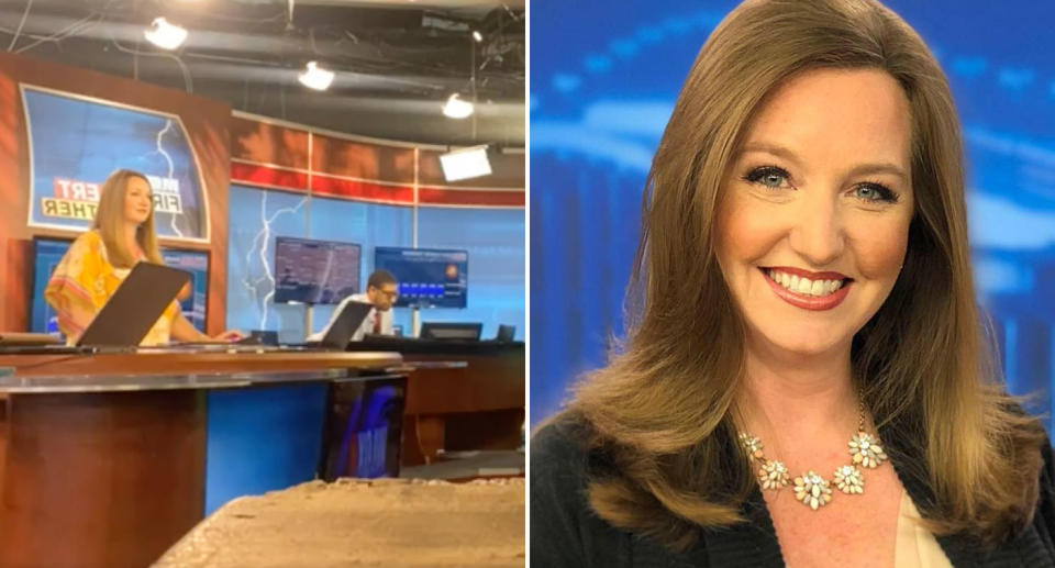 TV host Meggan Gray has left her job, after WLOX's parent company enforced a vaccine mandate. Source: Meggan Gray/Facebook