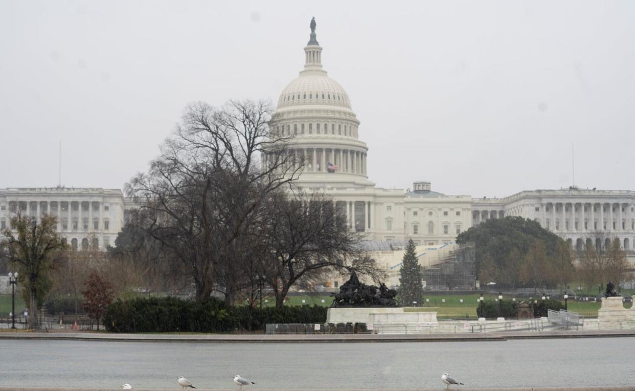 <span class="caption">A controversial way that Congress spends money is returning, after being banned almost a decade ago.</span> <span class="attribution"><a class="link " href="https://www.gettyimages.com/detail/news-photo/dec-14-2020-photo-taken-on-dec-14-2020-shows-the-u-s-news-photo/1230136166?adppopup=true" rel="nofollow noopener" target="_blank" data-ylk="slk:Liu Jie/Xinhua via Getty Images;elm:context_link;itc:0;sec:content-canvas">Liu Jie/Xinhua via Getty Images</a></span>