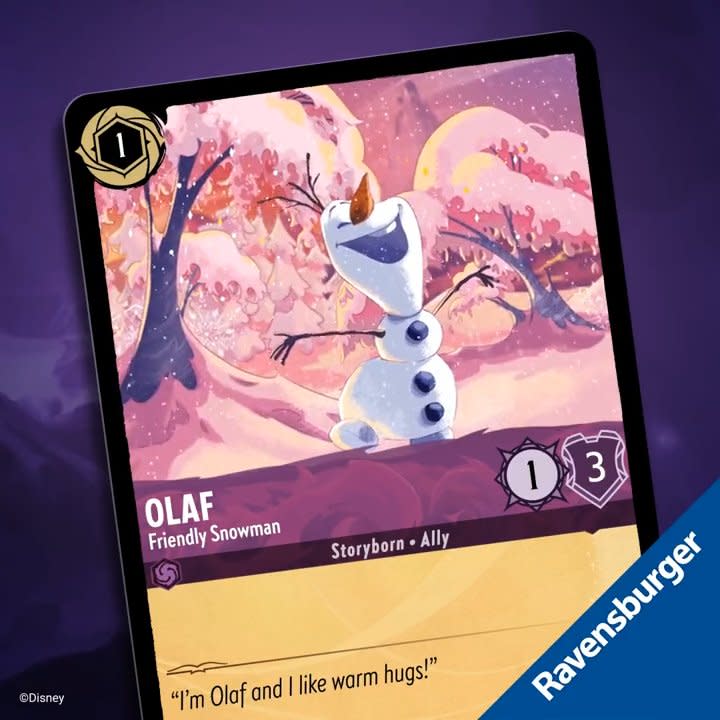 Olaf Lorcana Card