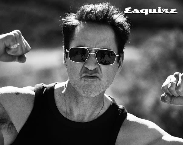 <p>Norman Jean Roy</p> Robert Downey Jr for Esquire