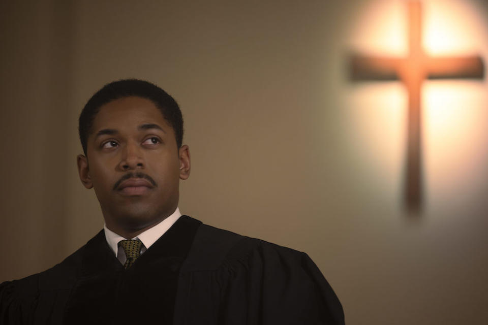 Kelvin Harrison Jr. as Martin Luther King Jr. in GENIUS: MLK/X