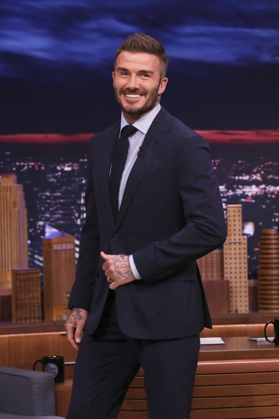 <p><strong>Hair</strong></p><p>With a fashion entrepreneur for a wife, Beckham always looks put-together and ready to hit the men's fashion runway. </p>