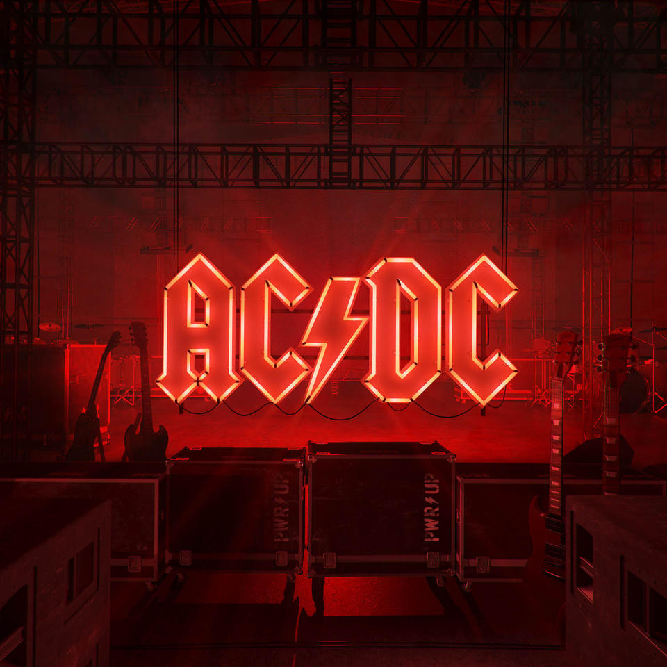 This album cover provided by Columbia Records shows "Power Up" by AC/DC. (Josh Cheuse/Columbia Records via AP)
