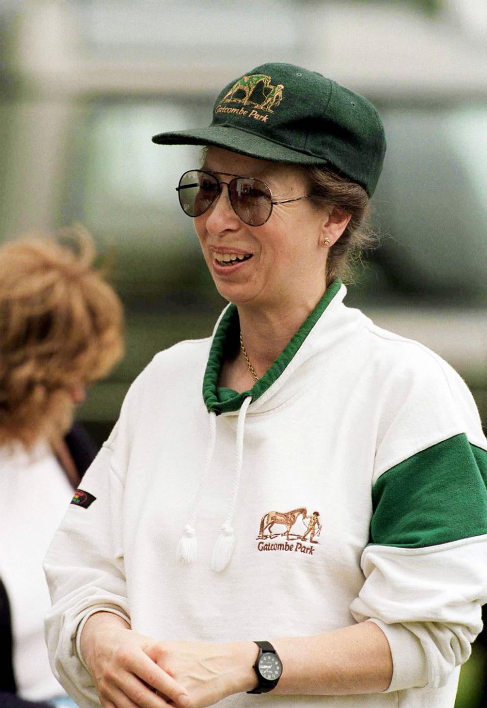 anne at her gatcombe home