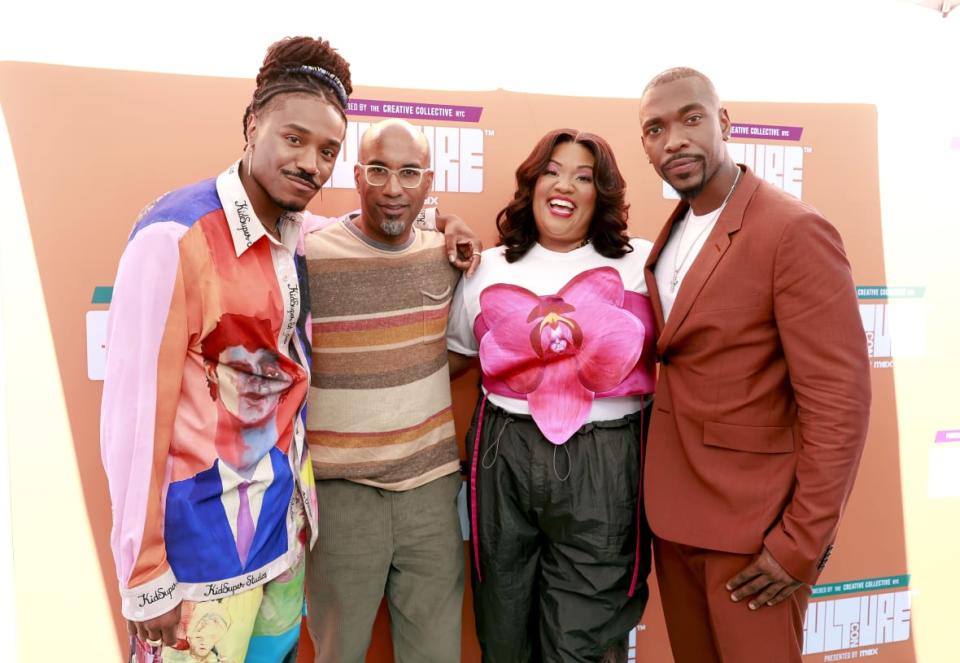 LOS ANGELES, CALIFORNIA – JUNE 17: Dewayne Perkins, Tim Story, X Mayo, and Jay Pharoah attend CultureCon LA 2023 at Rolling Greens On Mateo on June 17, 2023 in Los Angeles, California. (Photo by Emma McIntyre/Getty Images)