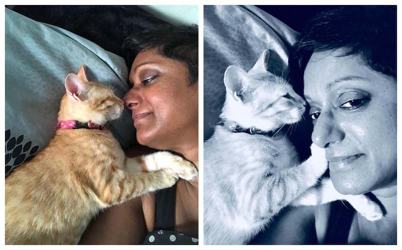 Kukathas adopted Lucy four years ago. — Pictures courtesy of Jo Kukathas