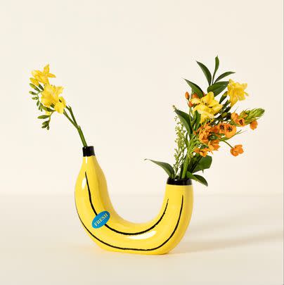 A-peeling Banana Vase