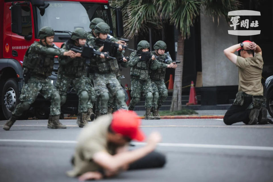 <strong>漢光演習期間，國軍執行反滲透任務。(圖/軍聞社提供)</strong>