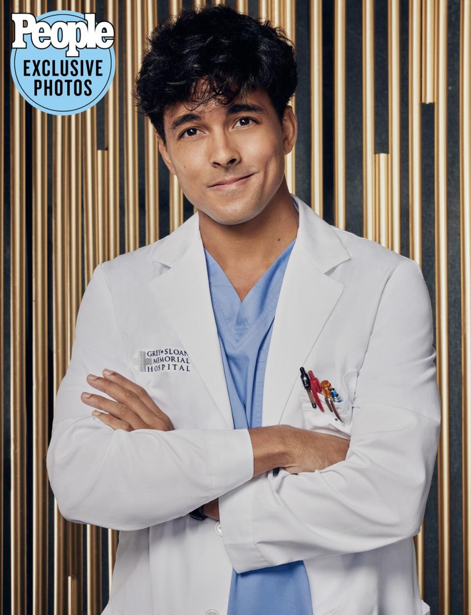 GREY’S ANATOMY - ABC’s “Grey’s Anatomy” stars Nicko Terho as Lucas Adams. (ABC/Nino Muñoz)