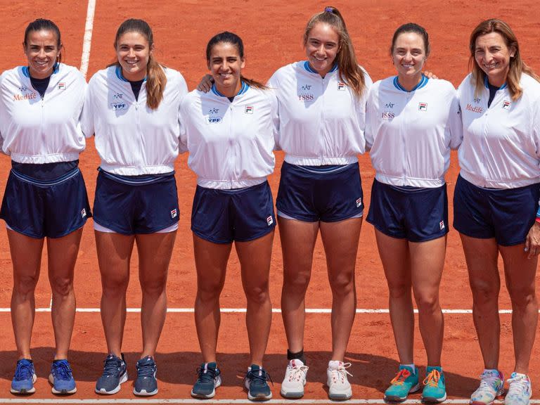 La selección argentina femenina de tenis debe ganarle la serie a Brasil para meterse en los qualifiers de la Billie Jean Cup 2023