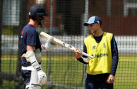 Cricket - England Nets - Lord's Cricket Ground, London, Britain - May 22, 2018 England's Joe Root during nets Action Images via Reuters/John Sibley