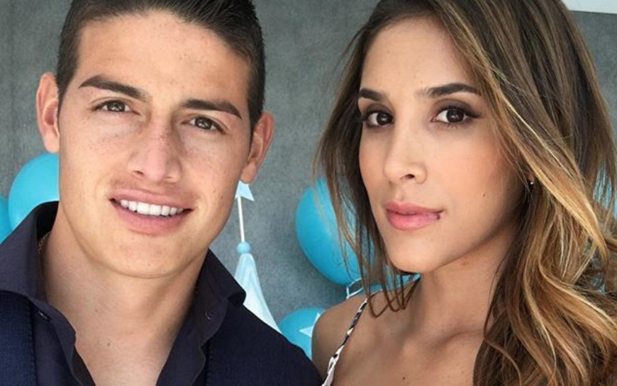 James Rodríguez y Daniela Ospina/ Foto: Daniela Ospina Instagram