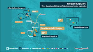 Three deposits, multiple Greenfield discoveries, limited exploration