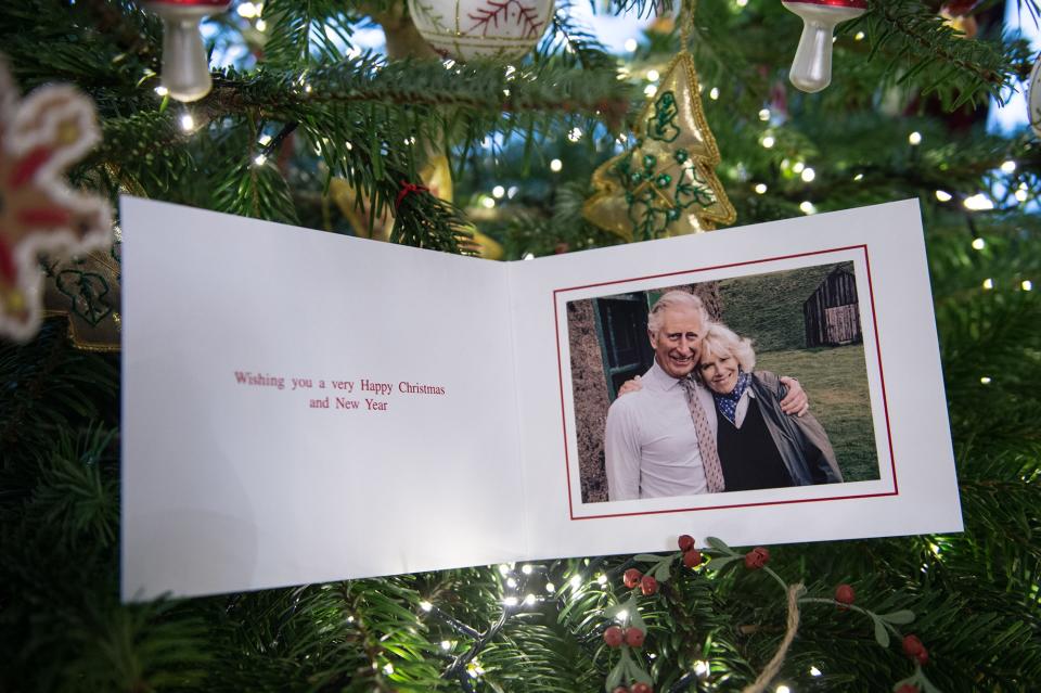 The British royal family has been sending out Christmas cards for more than a century.