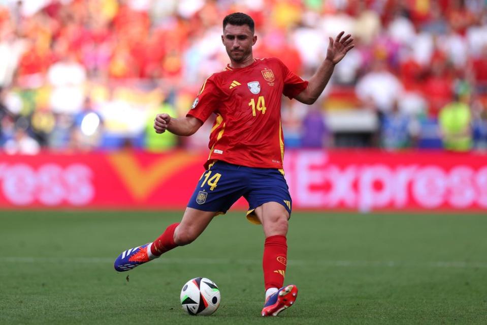 Aymeric Laporte. Eurocopa 2024. Alemania