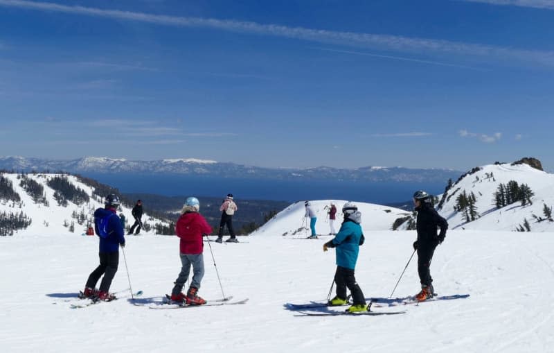 Accidents on California's ski slopes have risen by 50% since 2016. Health care workers and slope staff believe the rise of weed gummies, the need to take selfies and dangerous ramps are partly to blame. Barbara Munker/dpa