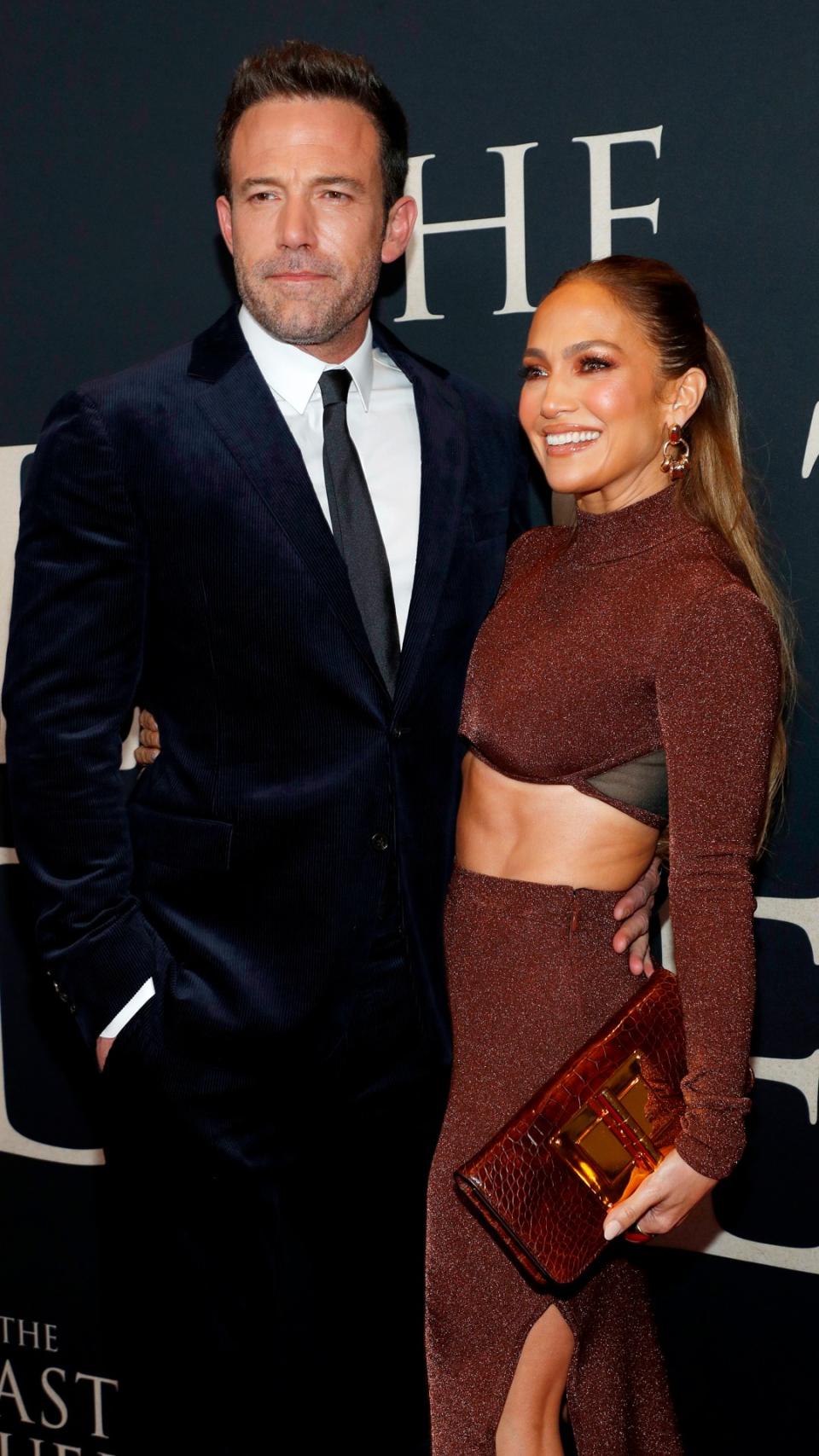 Ben Affleck and Jennifer Lopez