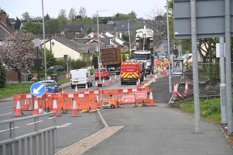 A 10mph speed limit will be in place on a stretch of Carlisle Road this weekend