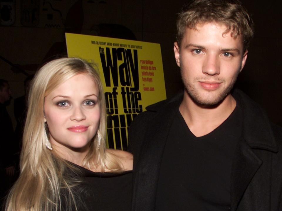 Ryan Phillippe and wife Reese Witherspoon 2000