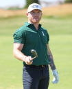 <p>Canelo Alvarez hits the green at the Icons Series Inaugural Event & Press Conference at Liberty National Golf Club in Jersey City, New Jersey, on June 29.</p>