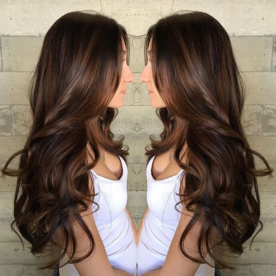 Mmmm Chocolate... By Butterfly Loft stylist Stephanie @slhairdesign: 