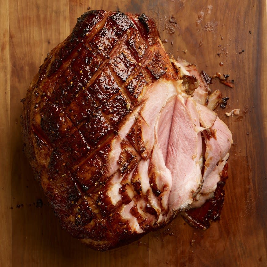 Honey-and-Rye-Glazed Ham
