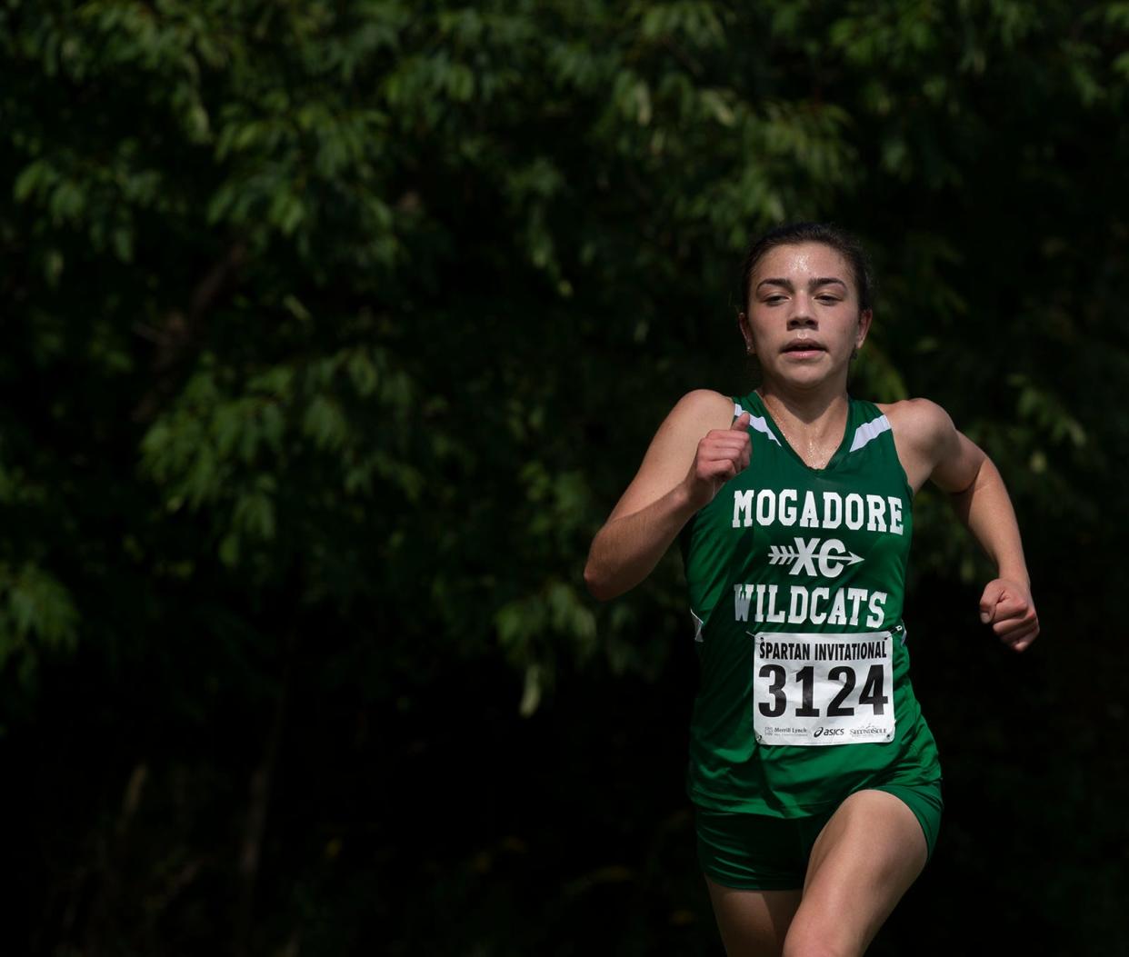 Spartan Invitational at Boardman High School on Saturday, September 17. D3 girls. Katie Lane ,Mogadore.