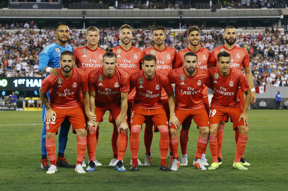 Real Madrid played a number of pre-season games in the USA recently