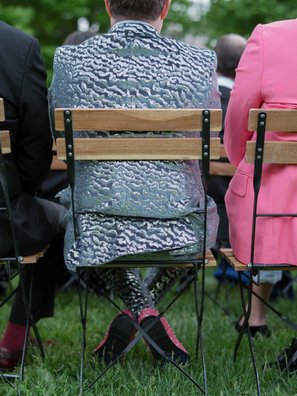 guests at a wedding