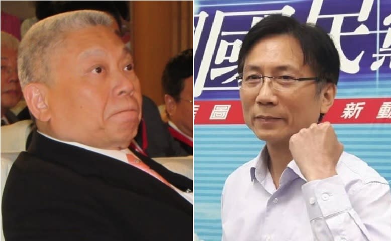 旺中集團董事長蔡衍明、中國國民黨桃園市議員詹江村   圖:新頭殼合成