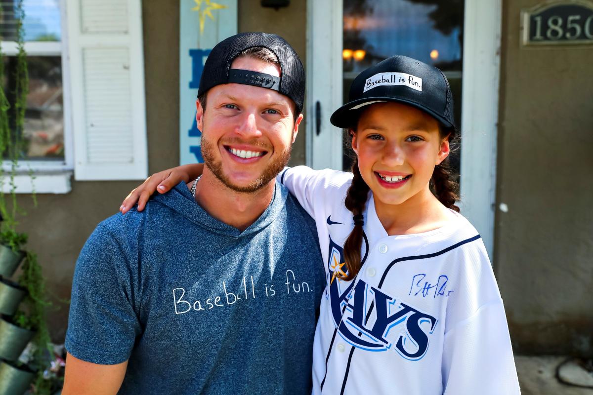 Brett Phillips credits home run to young fan battling cancer