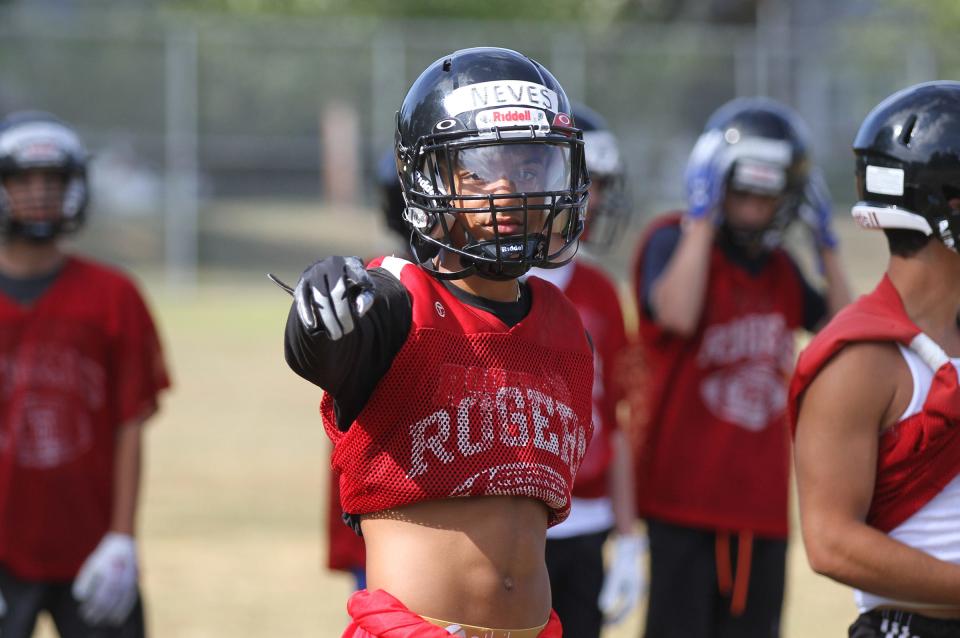 Jordan Neves and the Rogers High school football team are preparing for the 2022 season.