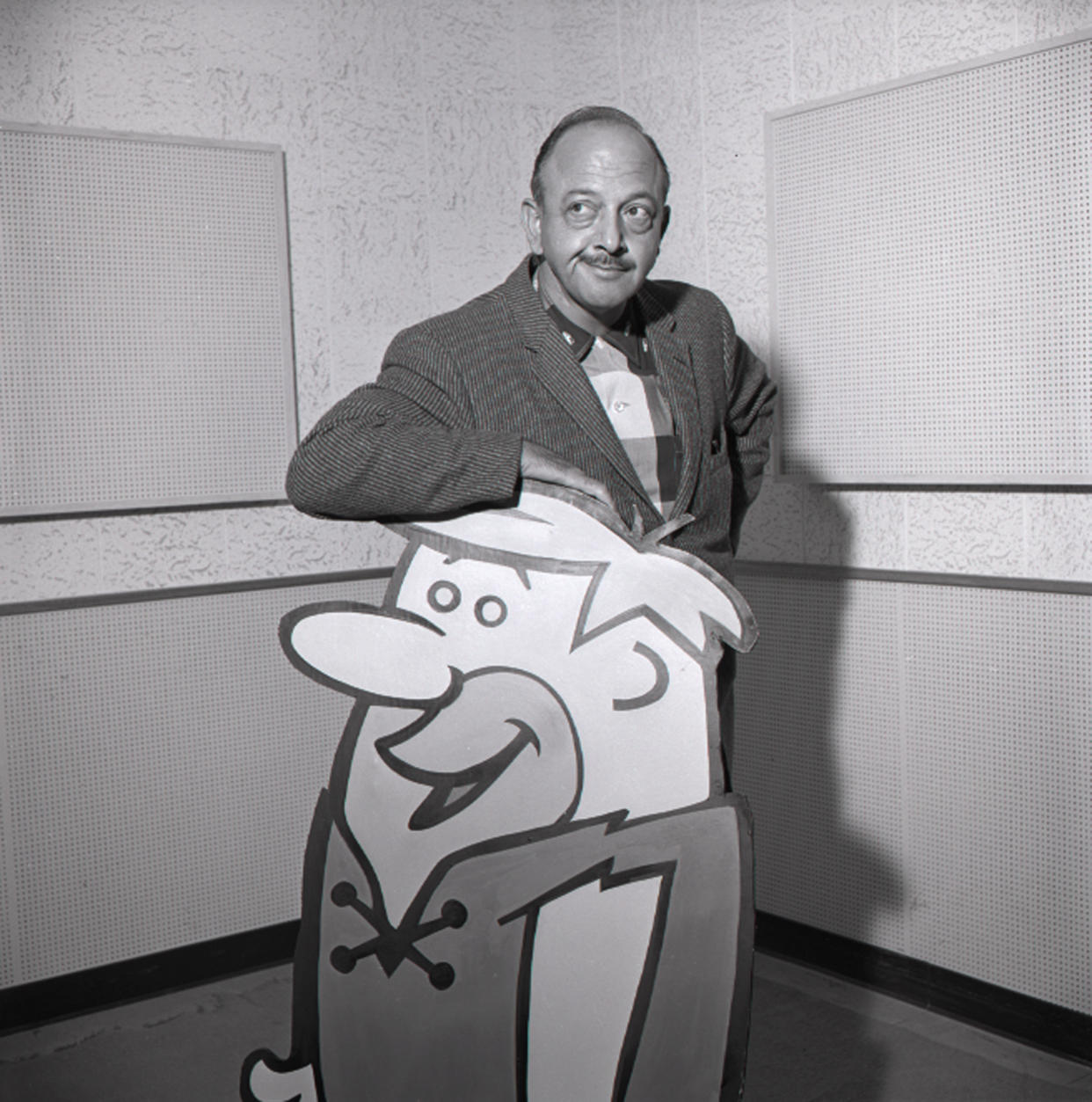 UNITED STATES - SEPTEMBER 30:  THE FLINTSTONES - 9/30/60-4/1/66, Mel Blanc supplied the voice of Barney Rubble.,  (Photo by Walt Disney Television via Getty Images Photo Archives/Walt Disney Television via Getty Images)