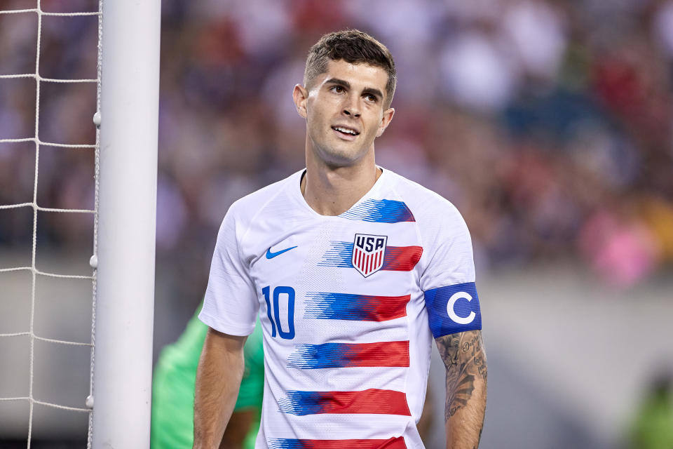 Christian Pulisic and the USMNT could open 2022 World Cup qualifying in Trinidad and Tobago, the same country in which their 2018 dream ended. (Robin Alam/Getty Images)