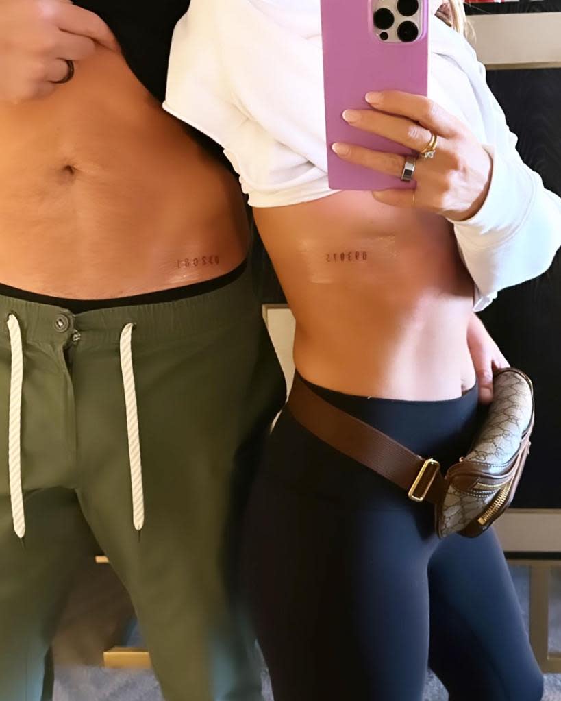 Clare Crawley and Husband Ryan Dawkins Show Off Matching Tattoos