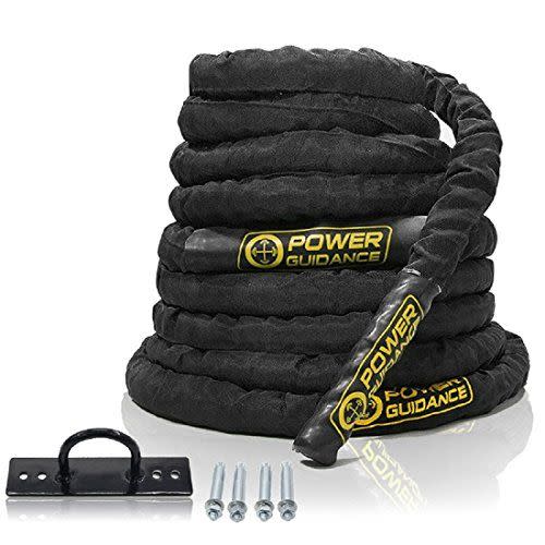 22) Power Guidance Battle Rope, 40 Ft.