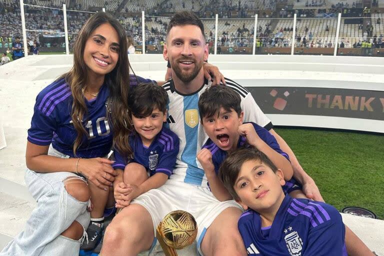 El emocionante video de Lionel Messi y su familia que compartió la FIFA por el Día del Padre