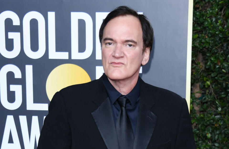 Quentin Tarantino wins Golden Globe January 2020 Getty